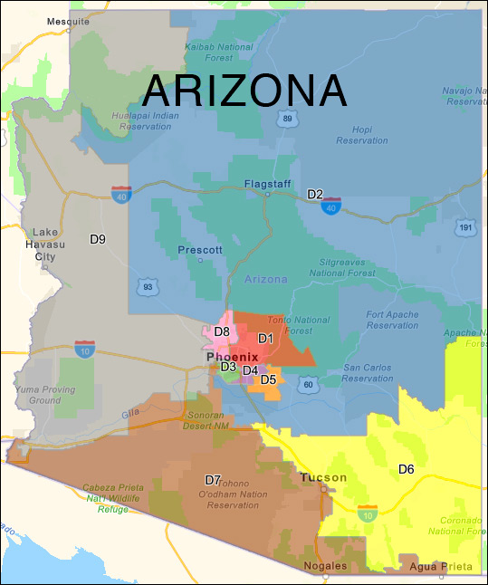 ARIZONA 2022 REDISTRICTING MAP 